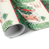 Vintage kerstkerstkerstkerstkerstkerstkerststaarst cadeaupapier (Rol Hoek)