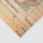 Vintage kerstkerstkerstkerstkerstkerstman rendierb tissuepapier (Detail)