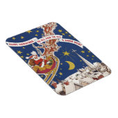 Vintage kerstkerstkerstkerstkerstman met vliegende magneet (Rechterzijde)