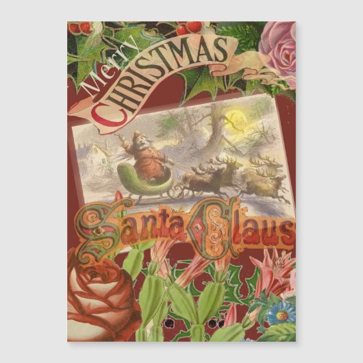 Vintage kerstkerstkerstkerstkerstman Slaapes (Voorkant)