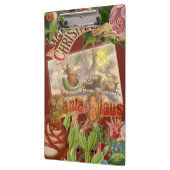 Vintage kerstkerstkerstkerstkerstman Slaapes Klembord (Links)