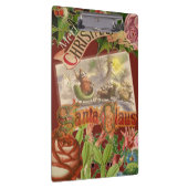 Vintage kerstkerstkerstkerstkerstman Slaapes Klembord (Rechts)