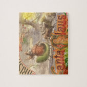 Vintage kerstkerstkerstkerstkerstman Slaapes Legpuzzel (Verticaal)