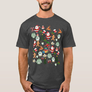 Vintage kerstkerstkerstkerstkerstman Sokken Sweat T-shirt