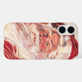 Vintage kerstkerstkerstkerstman Case-Mate iPhone case (Achterkant (horizontaal))