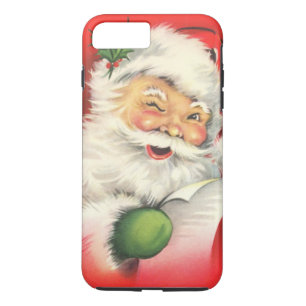 Vintage kerstkerstkerstkerstman Case-Mate iPhone case