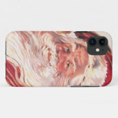 Vintage kerstkerstkerstkerstman Case-Mate iPhone case (Achterkant (horizontaal))