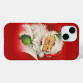 Vintage kerstkerstkerstkerstman Case-Mate iPhone case (Achterkant (horizontaal))
