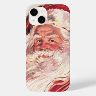 Vintage kerstkerstkerstkerstman Case-Mate iPhone 14 hoesje