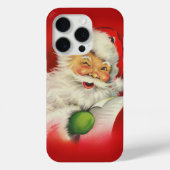 Vintage kerstkerstkerstkerstman Case-Mate iPhone case (Achterkant)