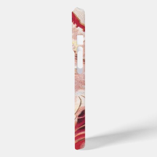 Vintage kerstkerstkerstkerstman Case-Mate iPhone case (Achterkant / Links)