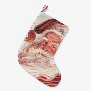 Vintage kerstkerstkerstkerstman kleine kerstsok