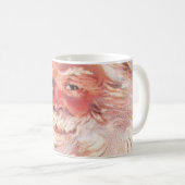 Vintage kerstkerstkerstkerstman koffiemok (Voorkant rechts)