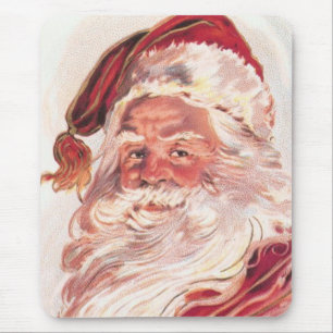 Vintage kerstkerstkerstkerstman muismat