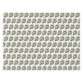 Vintage kerstkerstkerstman tafelkleed (Voorkant (Horizontaal))