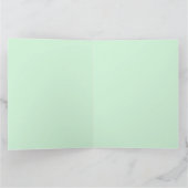 Vintage kerstkerstkerstman's Slaapse Winter Scene Kaart (Binnen)