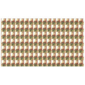 Vintage Kerstkerub Tafelkleed (Voorkant (Horizontaal))