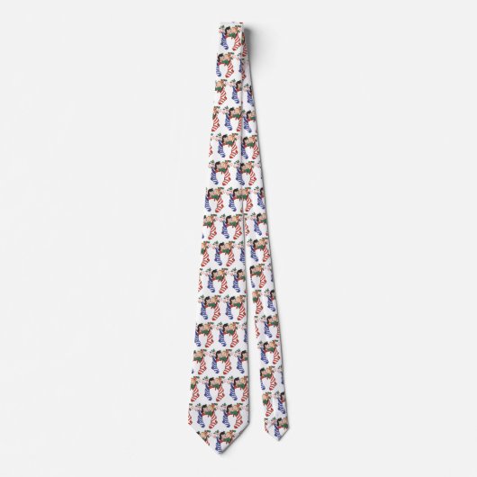 Vintage kerstkledingstukken met kinderen uit de kl stropdas (Voorkant)