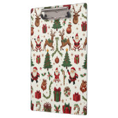 Vintage kerstklembord klembord (Links)