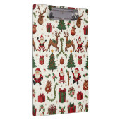 Vintage kerstklembord klembord (Rechts)