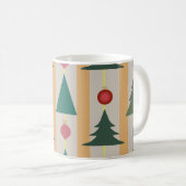Vintage-kerstkoffie Mok (Voorkant rechts)