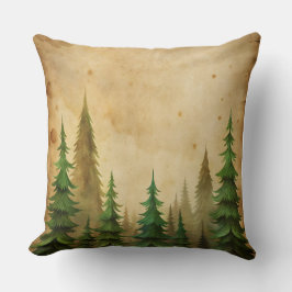 Vintage kerstkussen – Retro Holiday Design Kussen