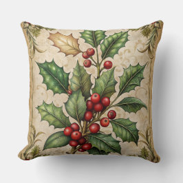 Vintage kerstkussen – Retro Holiday Design Kussen