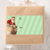 Vintage kerstlabels etiket (Insitu)