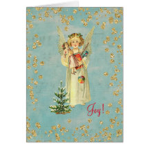 Vintage Kerstman Angel Joy!