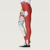 Vintage Kerstman, Jolly en Winking Leggings (Links)