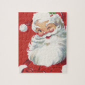 Vintage Kerstman, Jolly en Winking Legpuzzel (Verticaal)