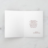 Vintage-kerstman met Kinderen Feestdagen Kaart (Binnen)