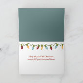 Vintage-kerstman met Kinderen Feestdagen Kaart (Binnen)