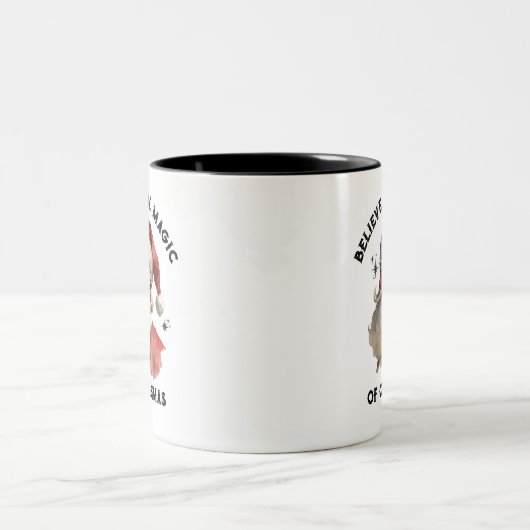 Vintage Kerstman Sinterklaas Mok (Center)