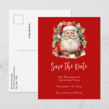 Vintage Kerstman Smiling