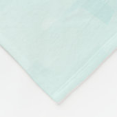 Vintage Kerstman Smiling Fleece Deken (Hoek)