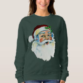 Vintage kerstmanvrouw trui (Voorkant)