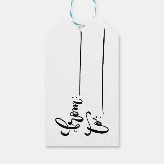 Vintage-kerstmeisje Cadeaulabel (Achterkant)