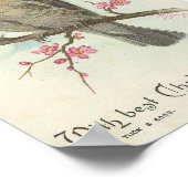 Vintage-kerstmest Poster (Hoek)