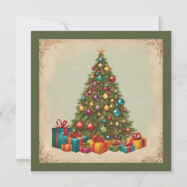 Vintage Kerstmis (Voorkant)