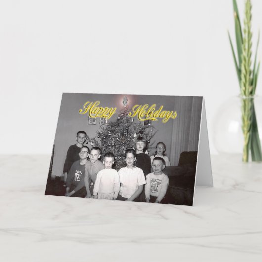 Vintage Kerstmis 1964-2006 van Rodning Feestdagen Kaart (Voorkant)