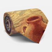 Vintage kerstmis, 3 herders en Jezus Stropdas (Opgerold)