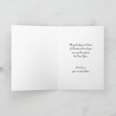 Vintage Kerstmis, Angel van Vincent van Gogh Kaart (Binnen)