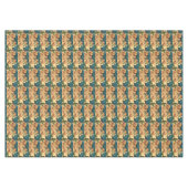 Vintage Kerstmis Angels Tafelkleed (Voorkant (Horizontaal))