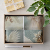 Vintage Kerstmis Angels Tissuepapier (Geschenk)