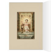 Vintage Kerstmis Baby Jesus Tabernacle Nun (Binnen (Links))