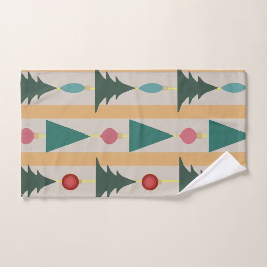 Vintage Kerstmis Bad Handdoek (Handdoek)