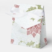 Vintage Kerstmis Bedankdoosjes (Voorkant Zijde)