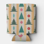 Vintage Kerstmis Blikjeskoeler (Achterkant)