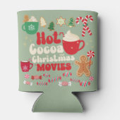 Vintage Kerstmis Blikjeskoeler (Achterkant)